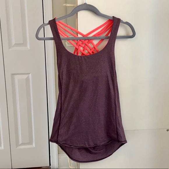 lululemon athletica Tops - LULULEMON TANK TOP WITH BUILT IN SPORTS BRA